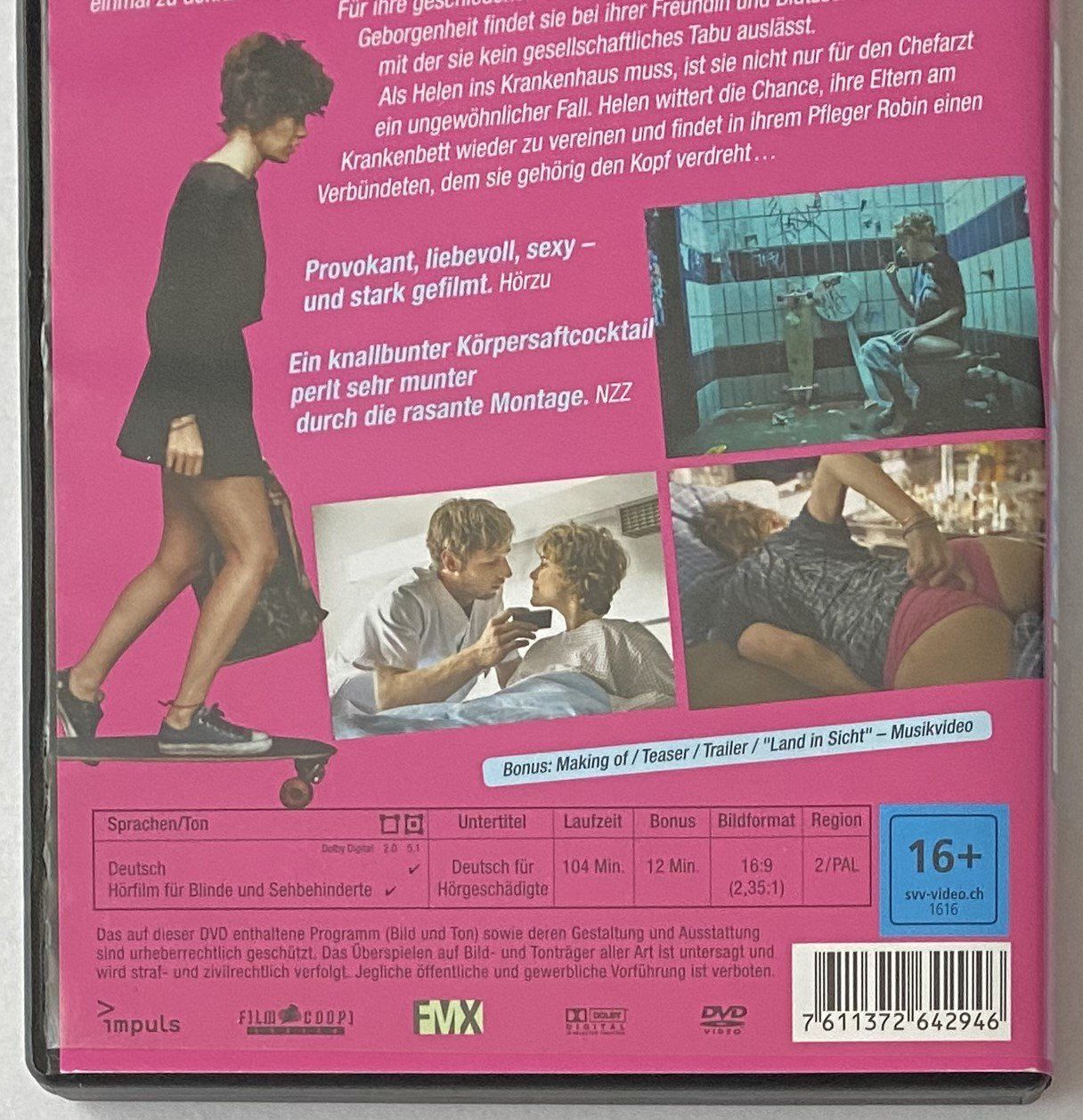Tutti i DVDs: Feuchtgebiete – Usato da Flums venduto da Asquillo 2