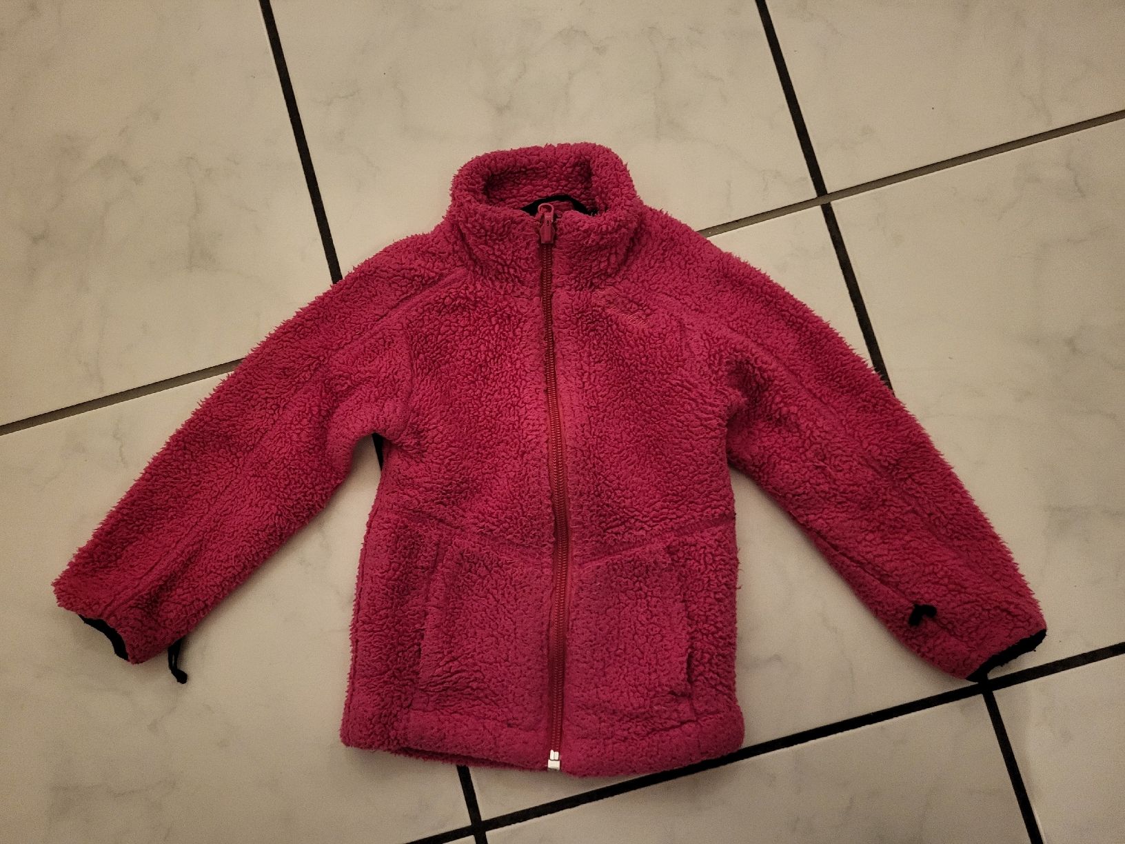 Jacken & Mäntel: Kuschelige Fleecejacke, pink, Gr. 92 – Gebraucht aus Felben-Wellhausen von Brummbaer90