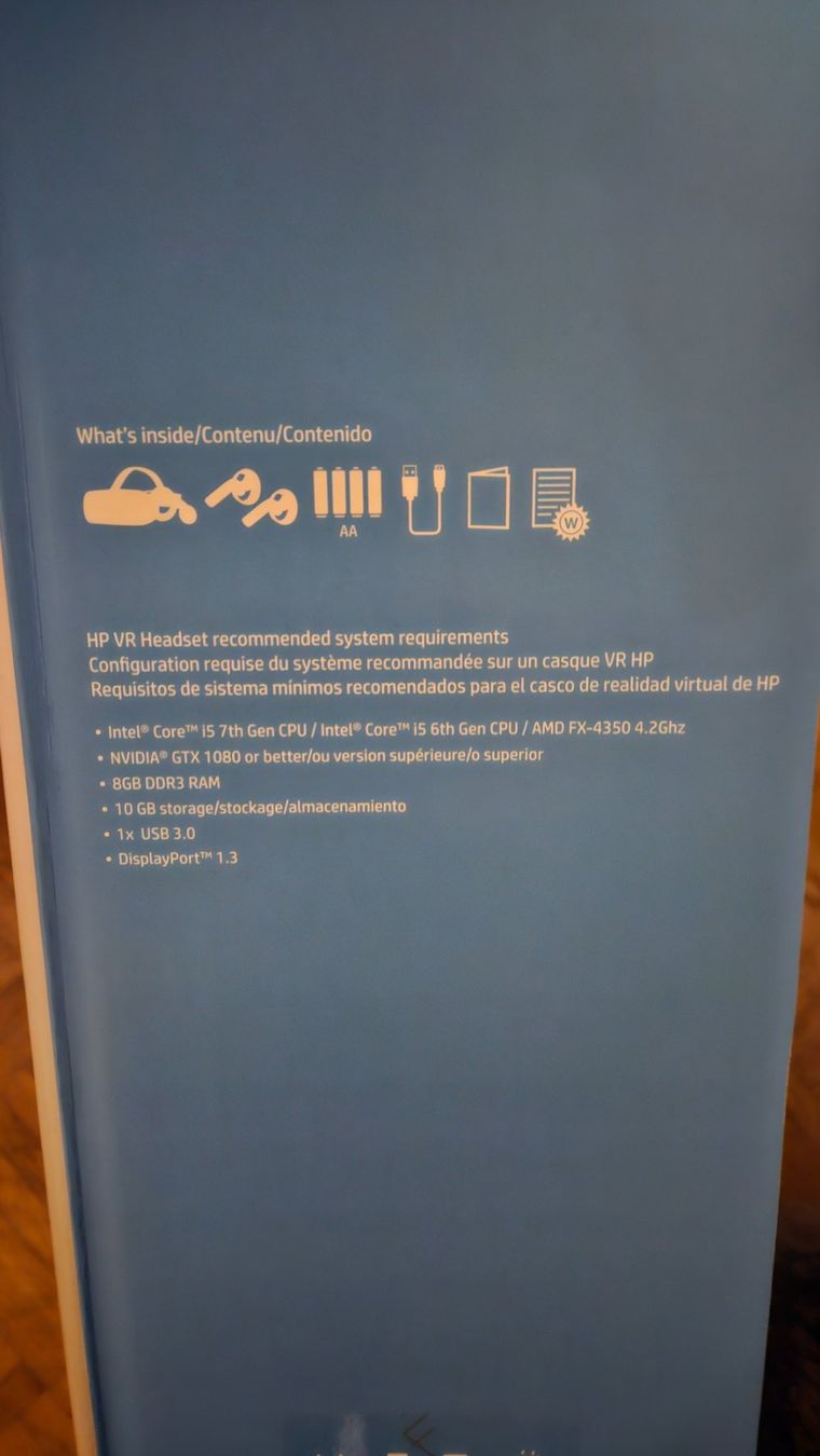 Hewlett Packard Casco VR: VR Headset hp – Usato da Aegerten venduto da lucamichele 3