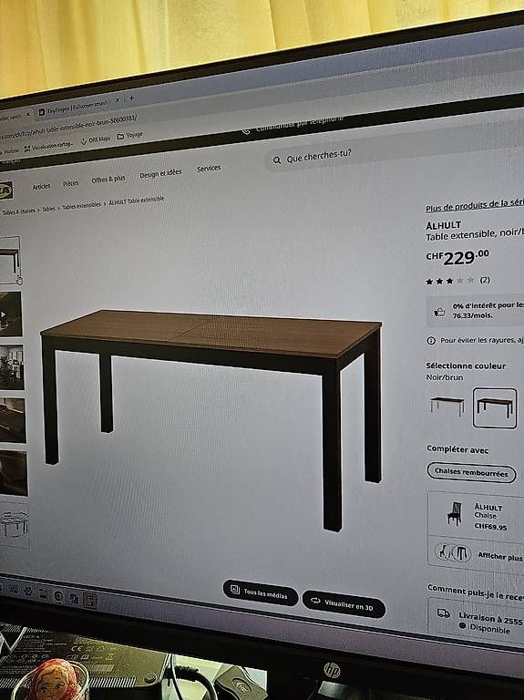 Tische: Table à manger avec rallonges – Gebraucht aus Brügg BE von sop_pyj2 1