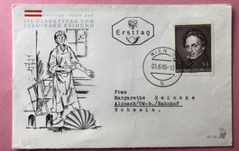 Ersttagbrief  aus  Österreich gestempelt Siehe Original Foto