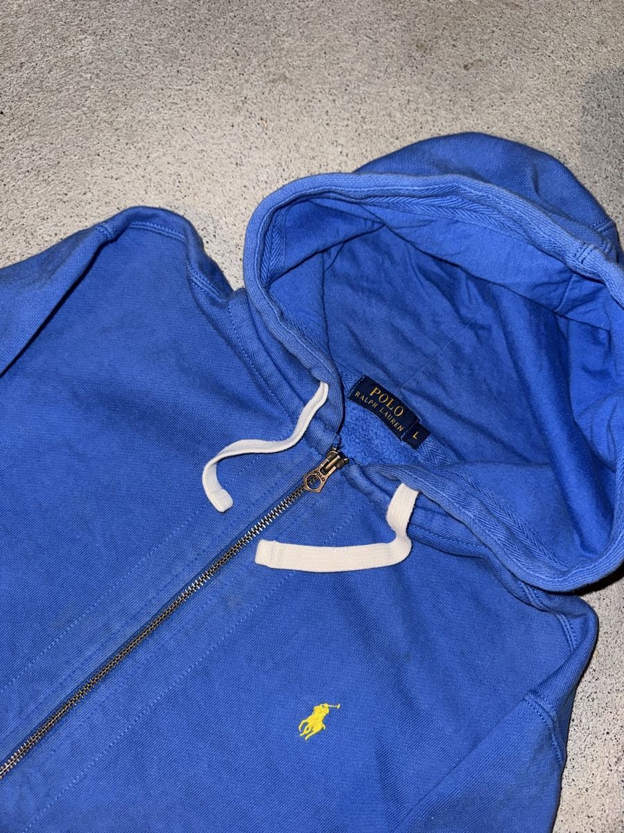 Ralph Lauren Maglioni & Felpe: vintage polo ralph lauren zip jacket blue – Usato da Oberhofen Thun'see venduto da 61archive 4