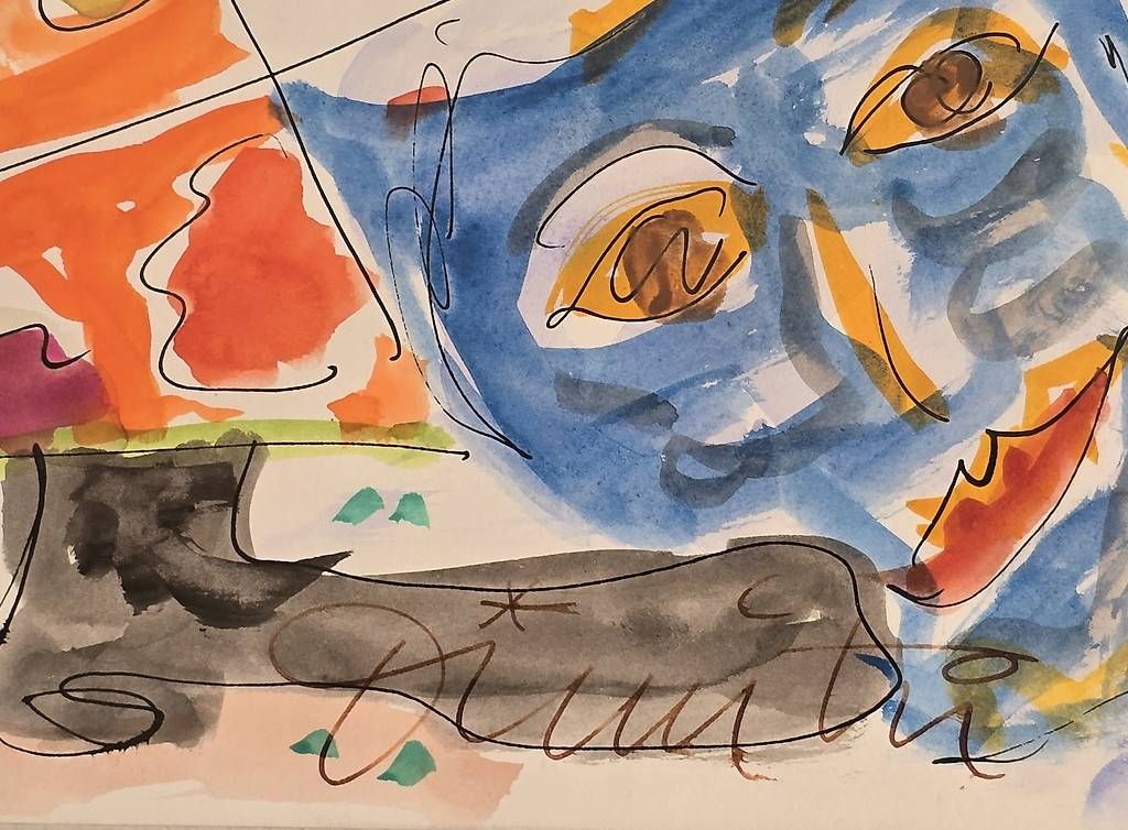 Foto & Immagini: Dimitri original bild 1996,"amore clownesco" – Usato da Riehen venduto da harald13 3