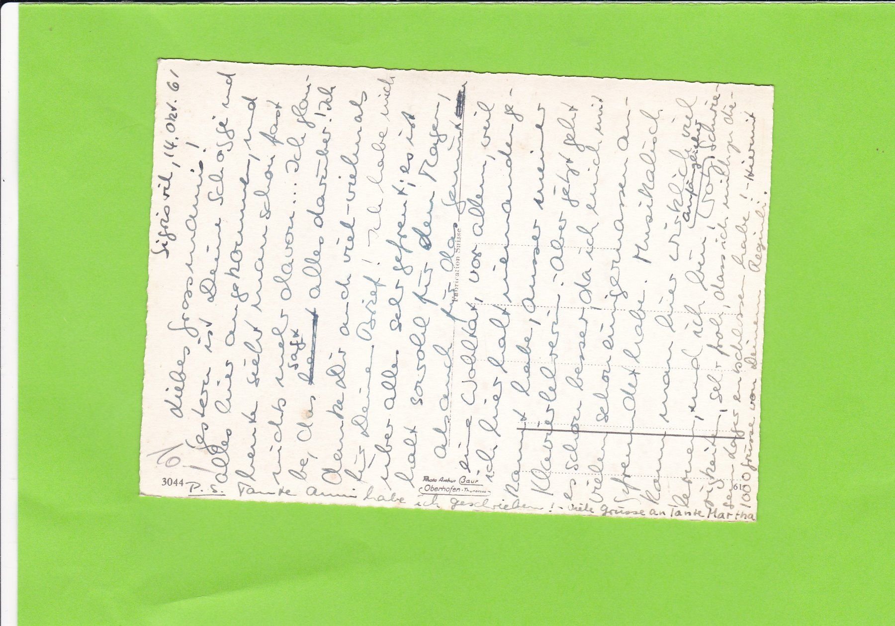 Cartes postales: Sigriswil – D'occasion à St. Peterzell par neckertal 1