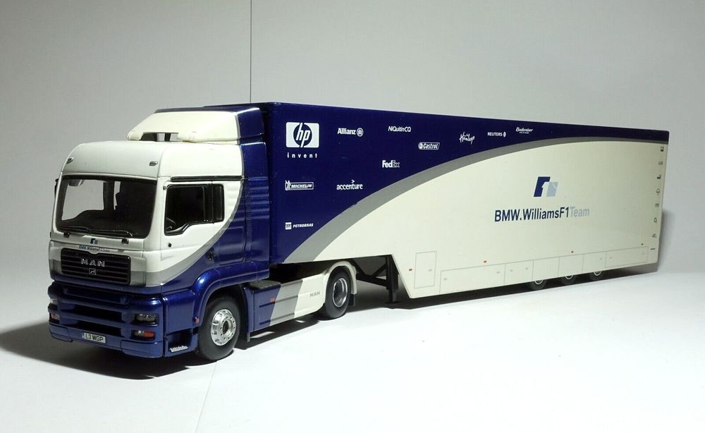 Man Tga Bmw F Williams Sattelzug Minichamps Eligor Kaufen Auf Ricardo