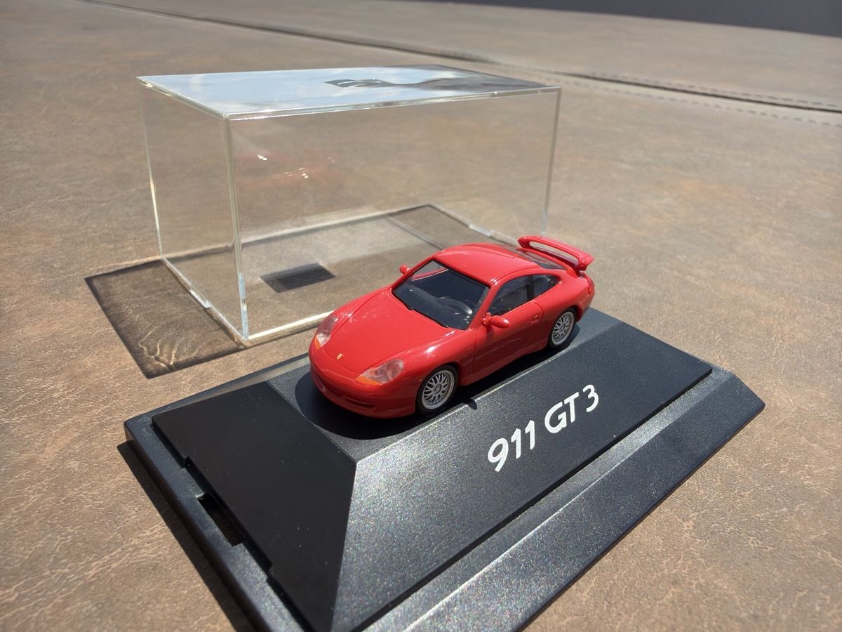 Porsche Modellini d'auto: Porsche 996 GT3 rot - 1/87 – Usato da Wolfwil venduto da Rolex1