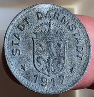 STADT DARMSTADT 10 PFENNIG 1917