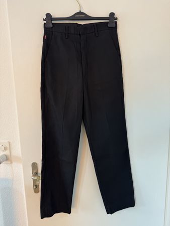 Levi's Sta-Prest Hose schwarz Vintage Unisex Grösse 28x32