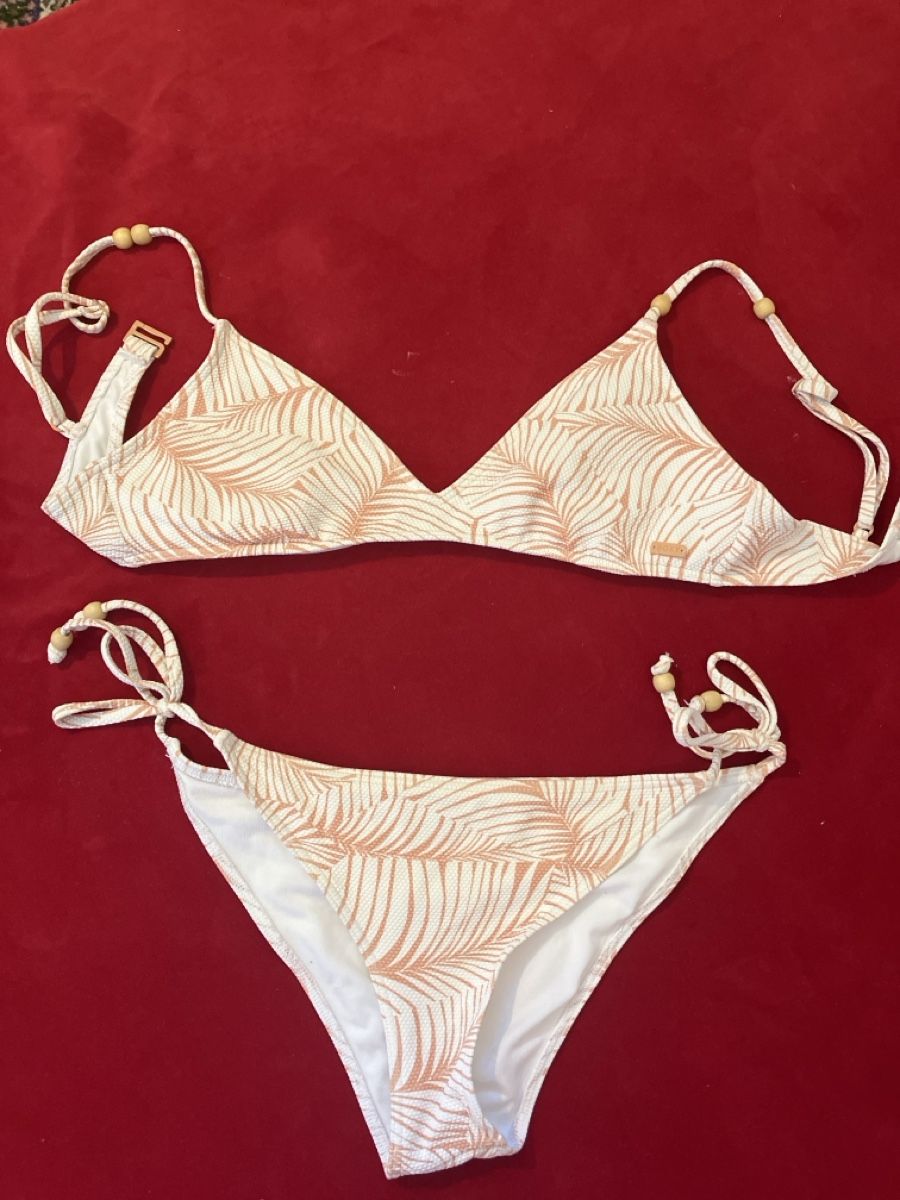 Roxy Costumi da bagno & Bikini: Roxy Bikini Damen Gr. S mit Blattmuster neu – Usato da Muralto venduto da jac_hkz5