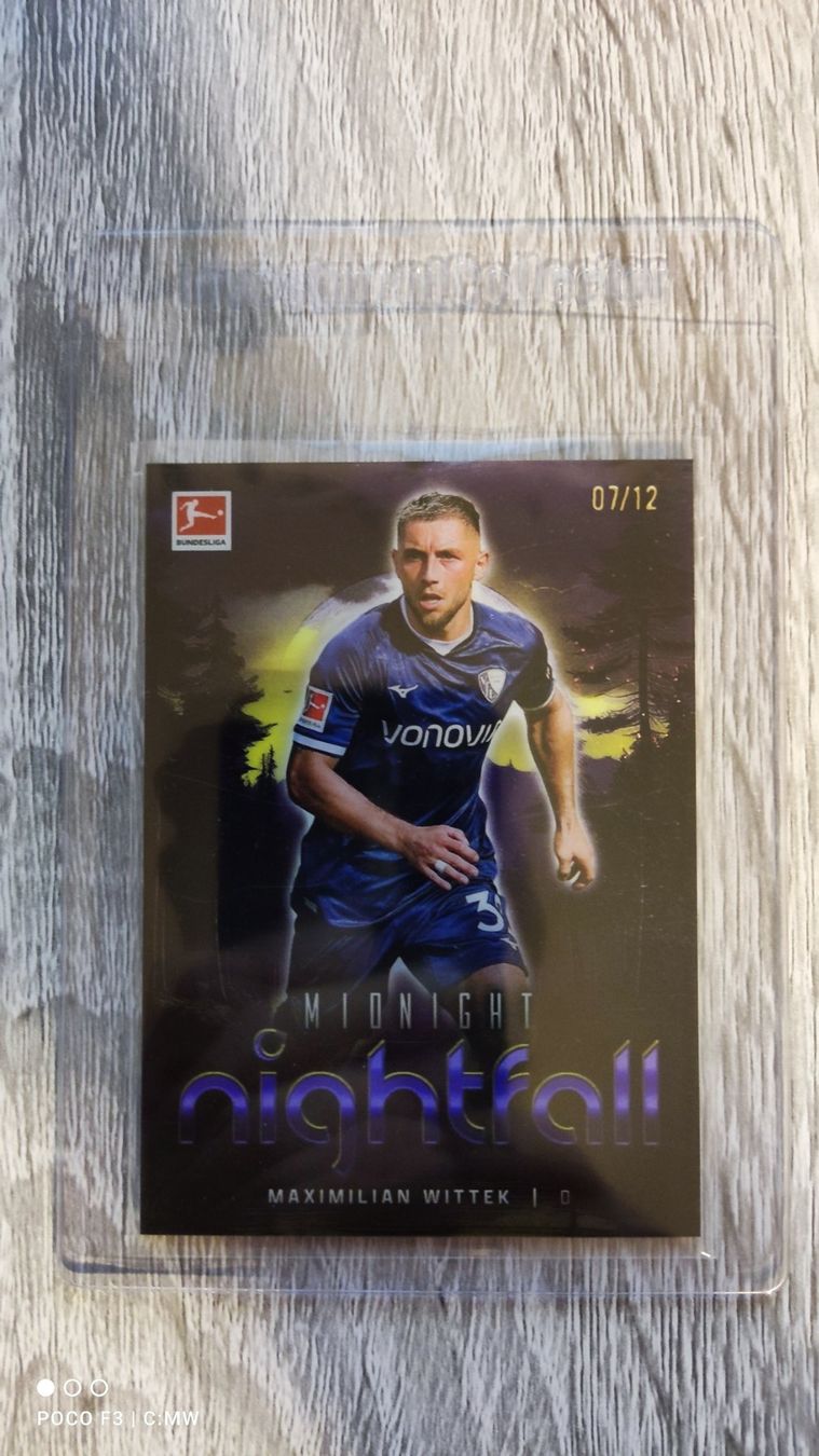 Topps Carte collezionabili: Topps Midnight 24/25 Maximilian Wittek /12 Nightfall – Usato da St. Gallen venduto da RudyundFloydCards