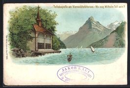 Litho Sisikon, Tellskapelle, Suchbild Wo
