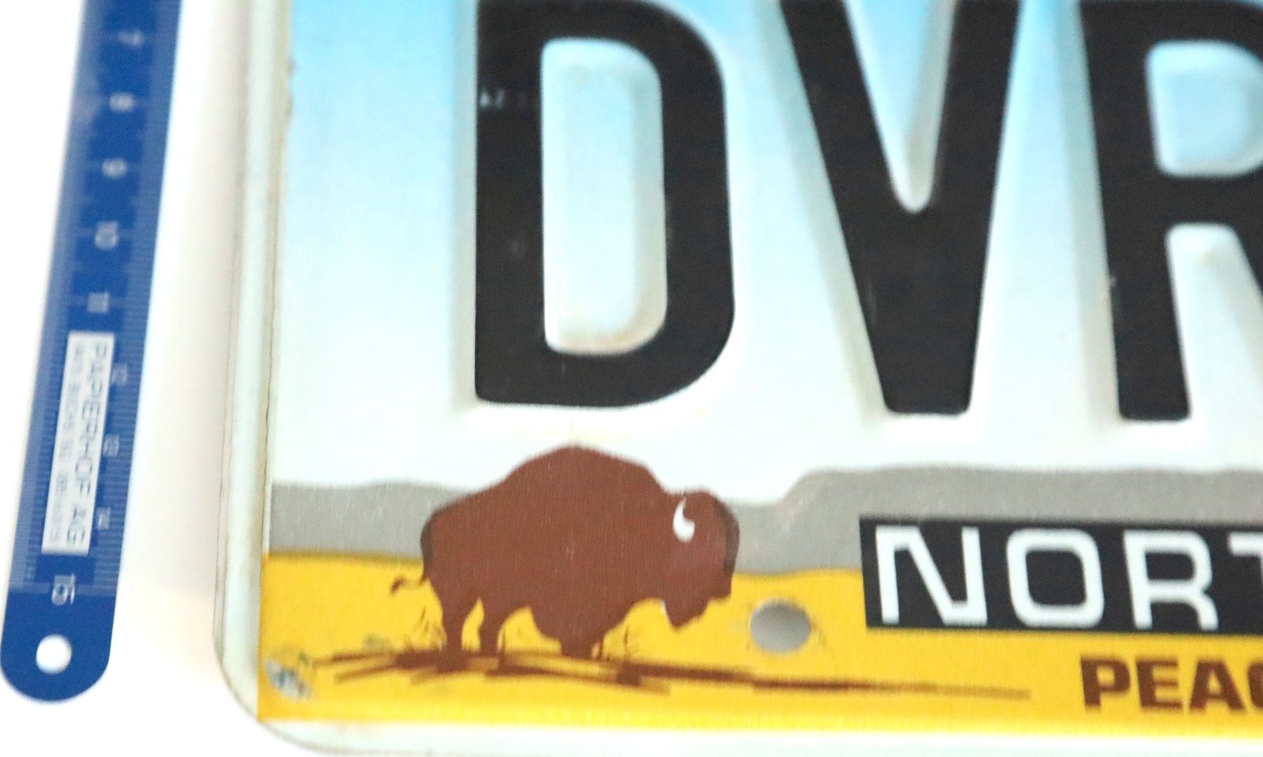 Insegne: AUTO NUMERNSCHILD DER USA NORTH DAKOTA – Usato da Ipsach venduto da Merlux 3