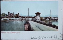 Gruss aus RAPPERSWIL Künzli-AK No. 3562
