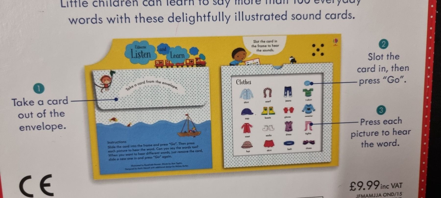 Bücher: USBORNE Listen and learn First English words – Gebraucht aus Subingen von  7