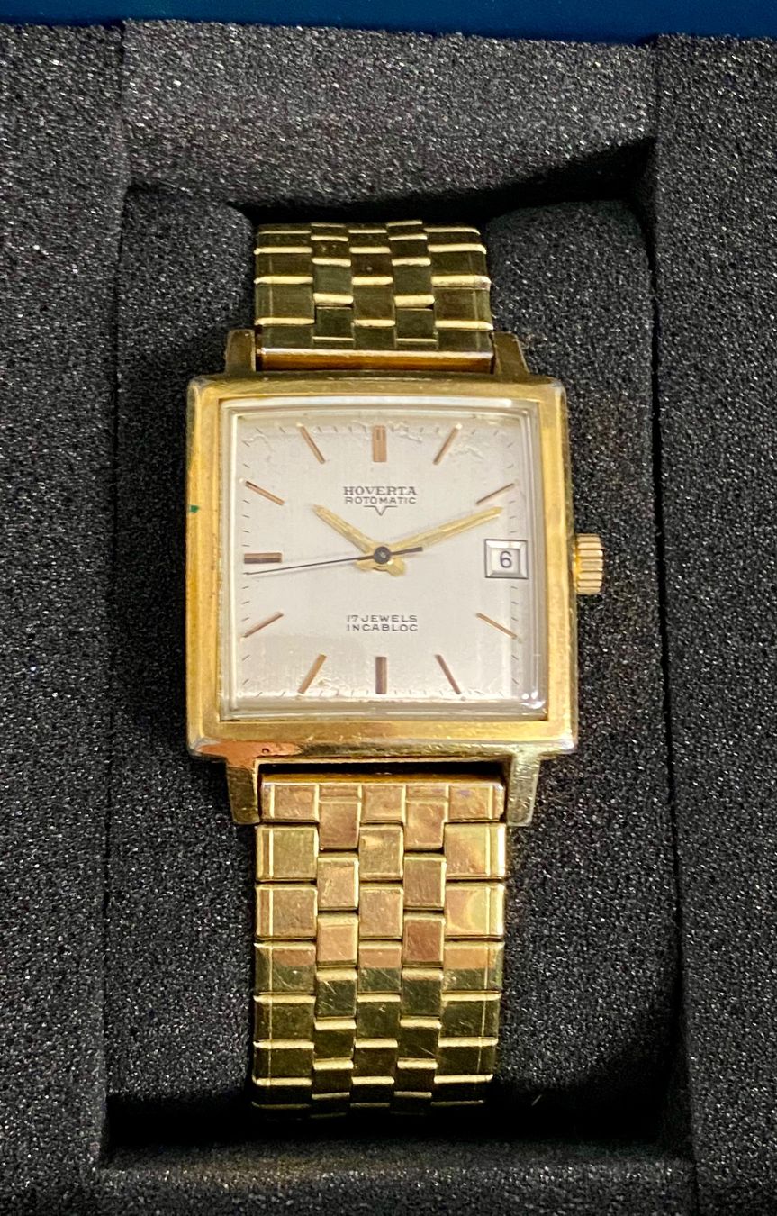 Orologi: Hoverta Rotomatic Date Plaqué or 20G – Usato da Sion venduto da ROBY_ROBY_ROBY 1