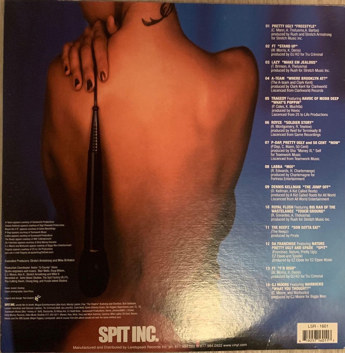 Dischi in vinile: STRETCH ARMSTRONG Presents SPIT D-Lp 2001 – Usato da Mühlethal venduto da superfast78 1