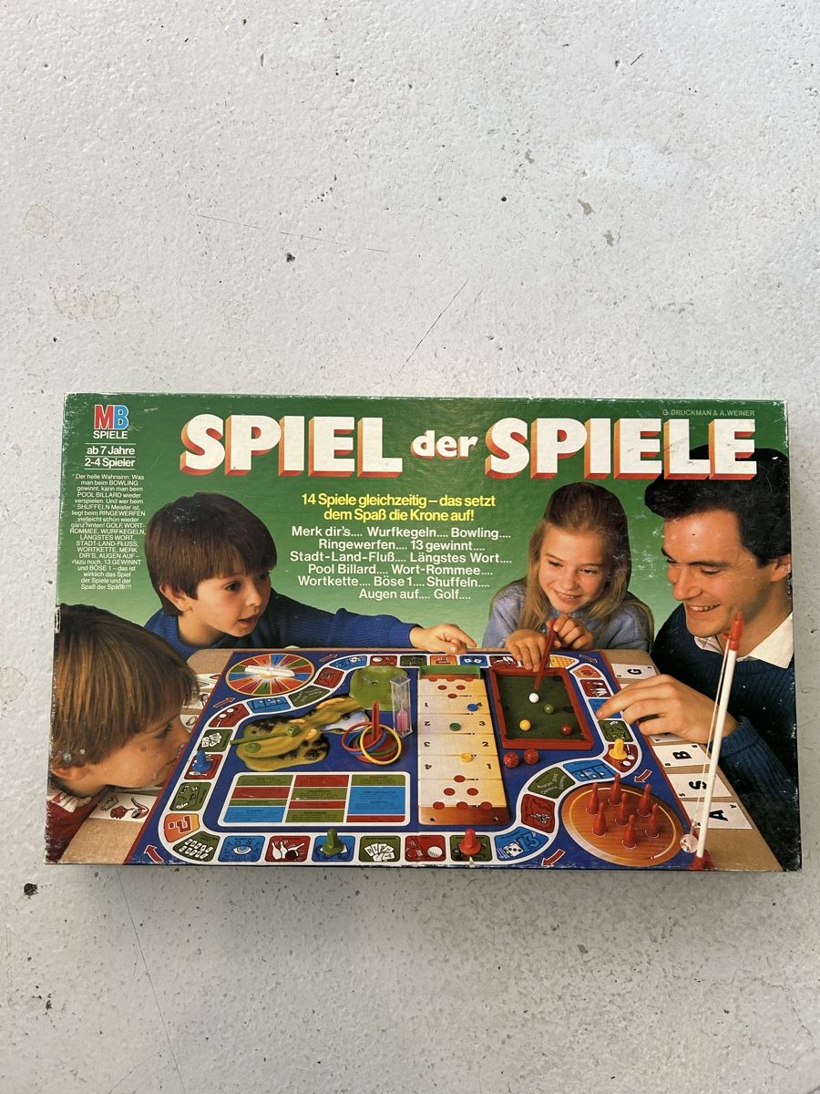Giochi: Seltenes Spiel der Spiele von MB – Usato da Bern venduto da spraydose