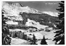 Parpan (GR) – Winteransicht des Dorfes auf 1511 m G