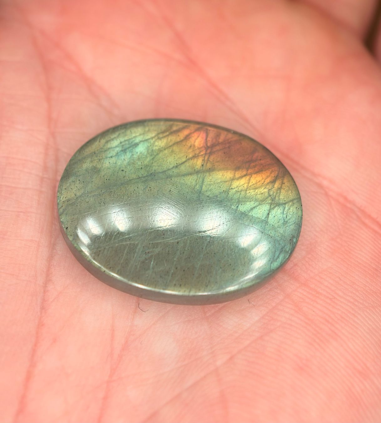 Edelsteine: Ab 1 Fr. - 39.62 ct unbehandelter Labradorit – Neu (gemäss Beschreibung) aus Mauren von LieGems