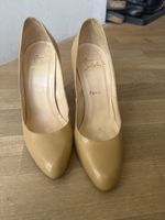 Christian Louboutin Pumps Nude, Grösse 38, Top Zustand!