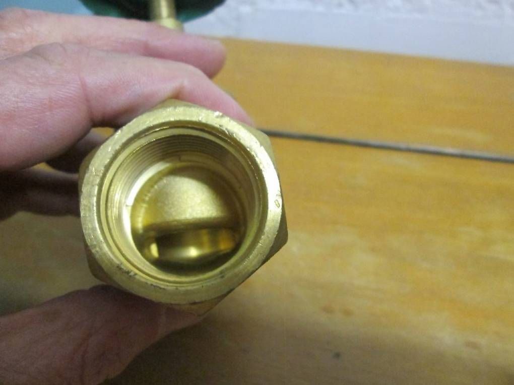 Robinetterie: Messing-Durchgangsventil, Absperrventil MS 1 1/4" (2013-TMH) – D'occasion à St. Gallen par patge 3