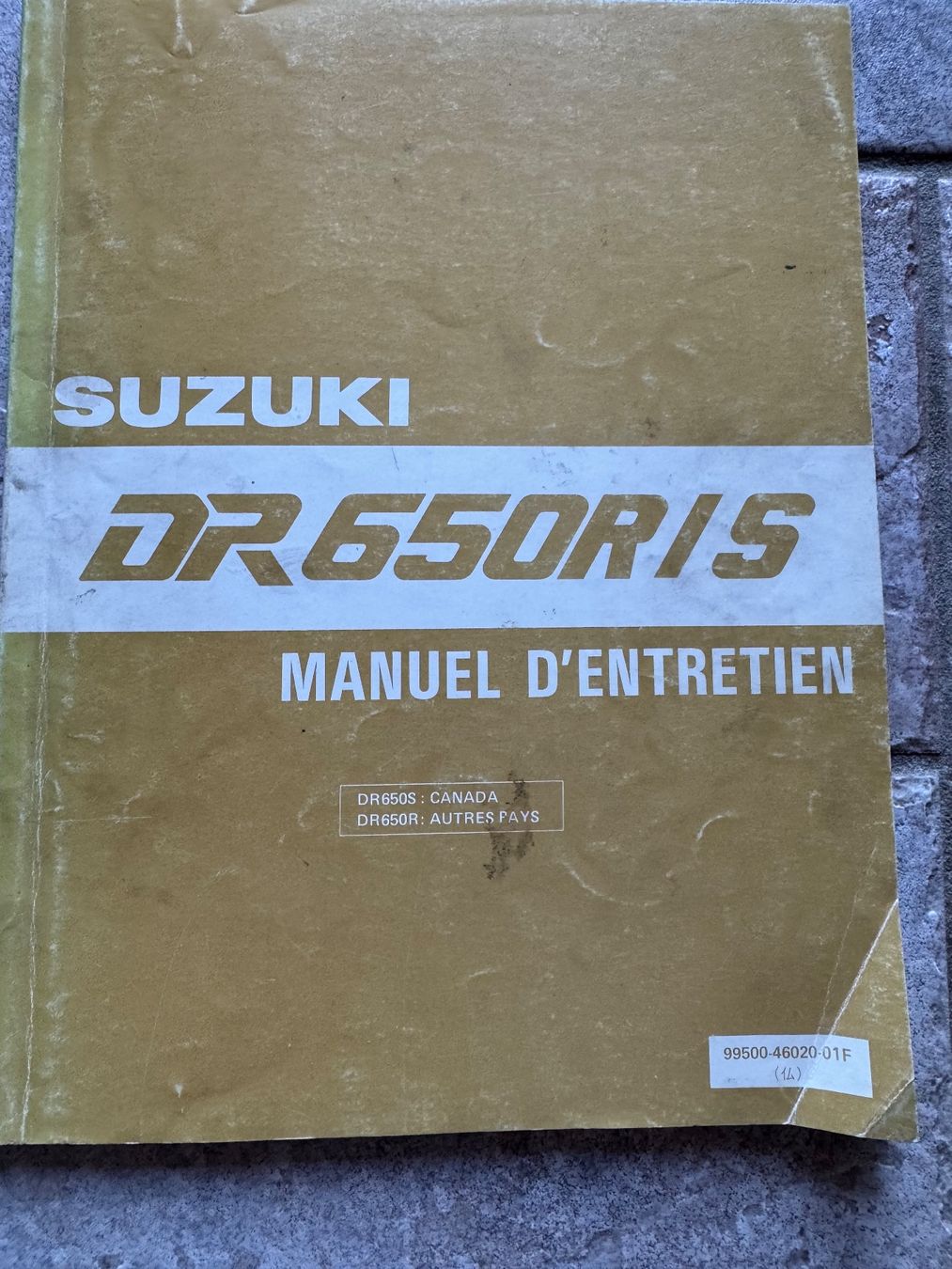 Suzuki Enduro: Suzuki DR 650 R/S / DR650 – Usato da Morrens VD venduto da kawah2