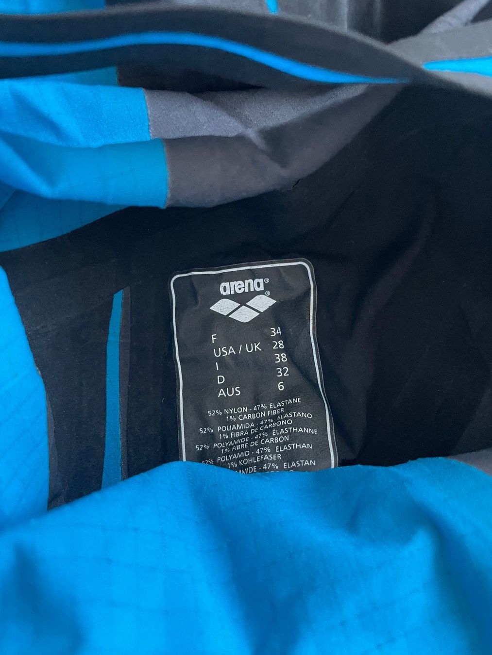 Arena Costumi da bagno & Bikini: Combinaison de compétition Arena Carbon taille 34 – Usato da Martigny venduto da mim_lk7x 6