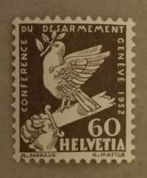 792) 1932 Abrüstungskonferenz postfrisch Kt. 70.-