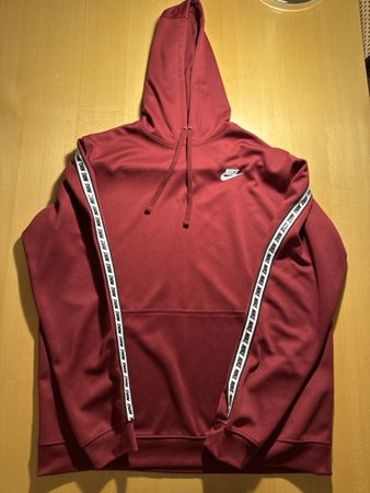Nike Herren Hoodie, Grösse L, Weinrot, Top Zustand!