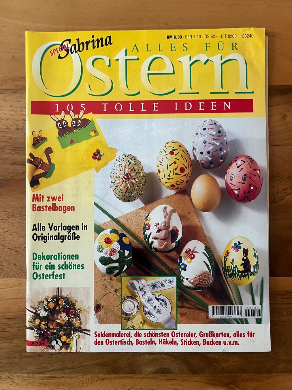 Riviste & Magazine: Vintage Bastelheft "Ostern" 90er Jahre – Usato da Aesch BL venduto da Sam-3