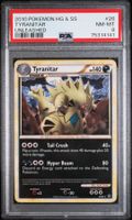 PSA 8 TYRANITAR UNLEASHED HEARTGOLD & SOULSILVER #26