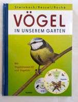 Vögel in unserem Garten / Vogel Buch mit Vogeluhr & CD