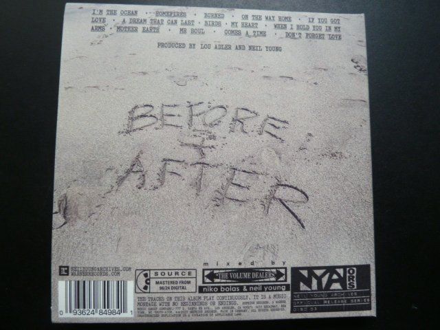 CD: Neil Young - Before and after – Usato da Au ZH venduto da sikoku 2