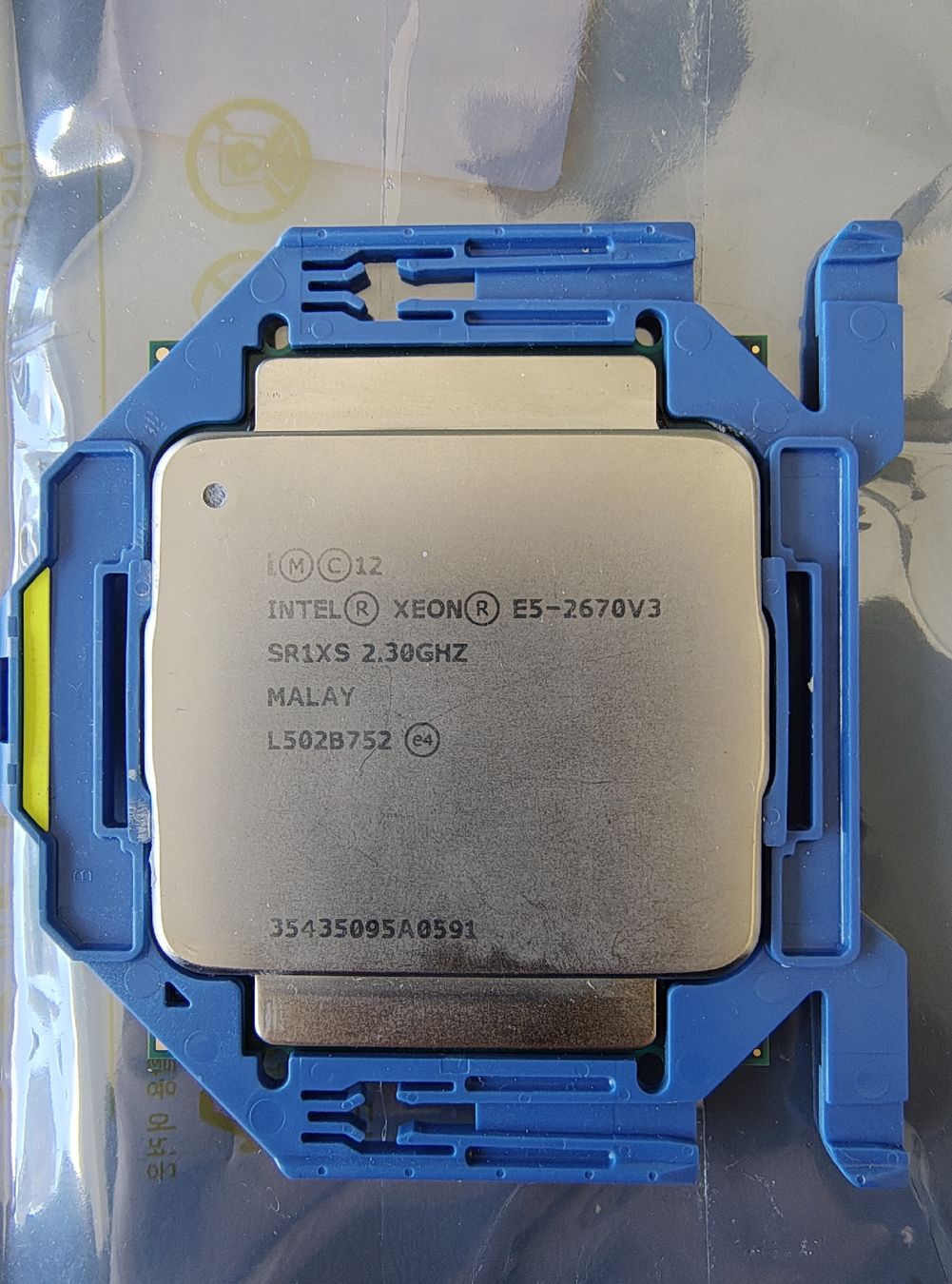 Intel Componenti elettronici: 2x Intel Xeon e5-2670v3 sr1xs, 2.3ghz 12core/ 24threads each – Usato da Zürich venduto da lws610 1