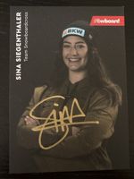 Autogrammkarte Sina Siegenthaler Snowboardcross neu