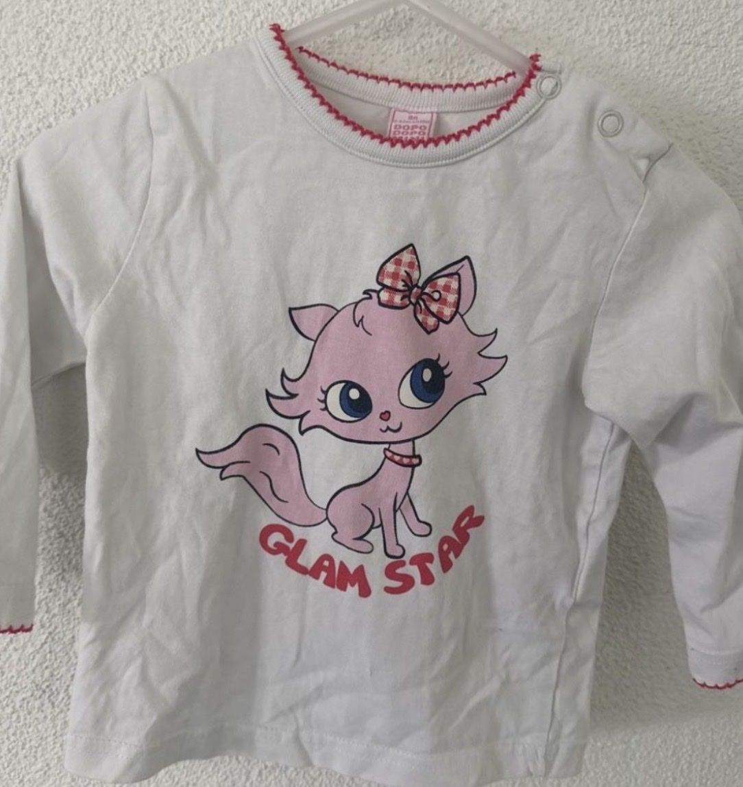 Maglioni & Felpe: Langarmshirt Kinder Gr.  80 POPO MINI Glamstar – Nuovo (secondo la descrizione) da Freidorf TG venduto da nad_fxh7