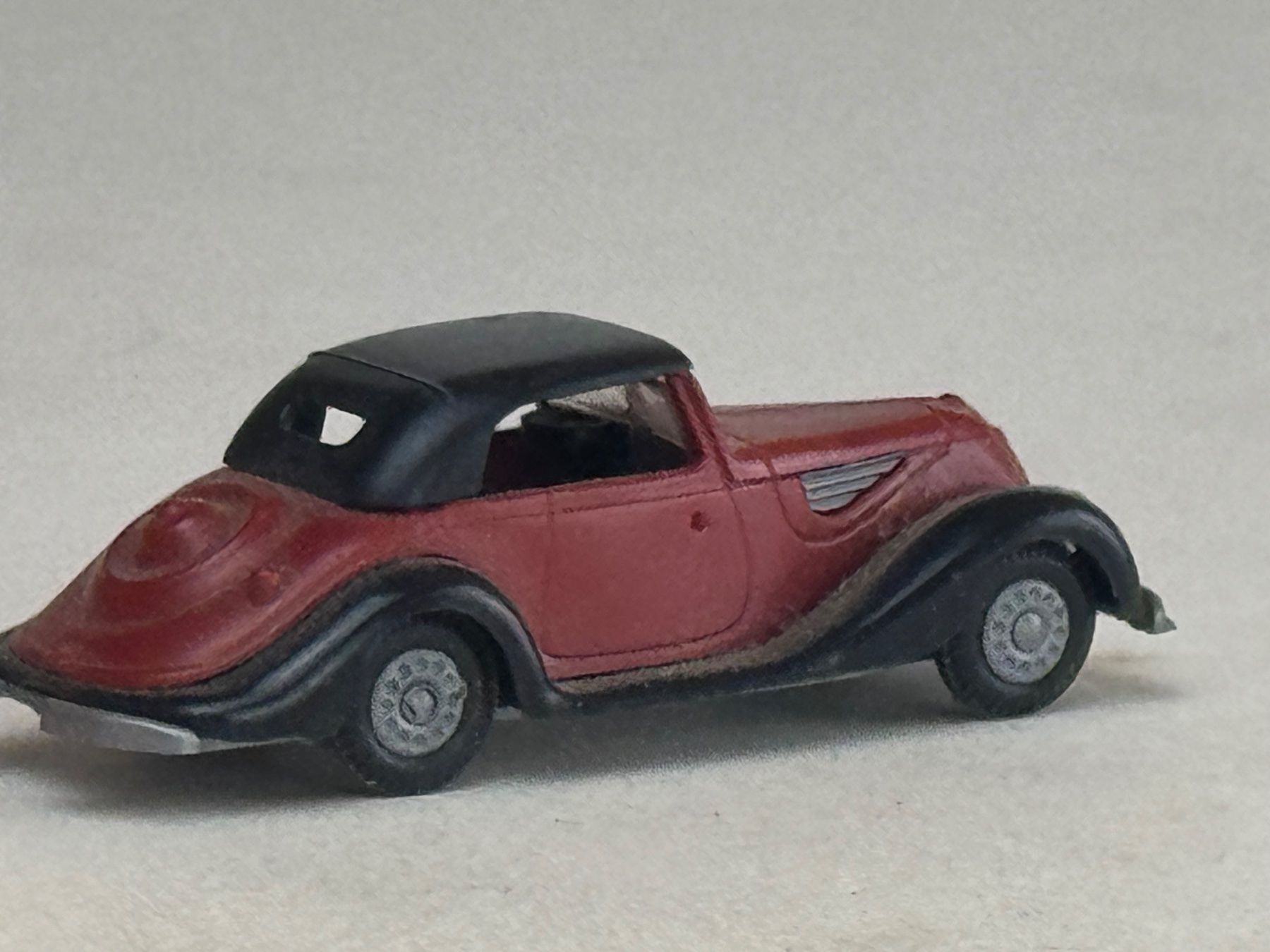 Praliné Modellini d'auto: VE1- Praline BMW 327 hellbraunrot/schwarz – Usato da Elm venduto da Wikmtz 1