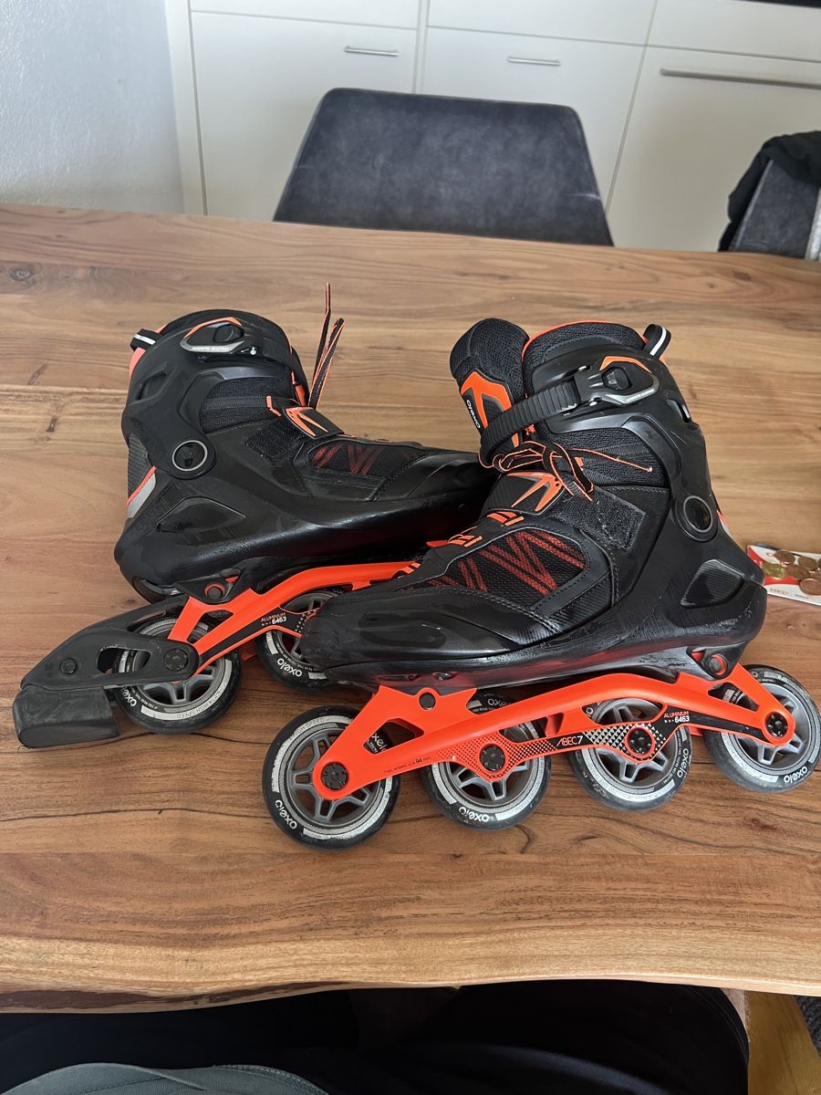 Pattini in linea & Pattini a rotelle: Oxelo Inline Skates verstellbar Grösse 42 – Usato da Oensingen venduto da Chris_Odi 3