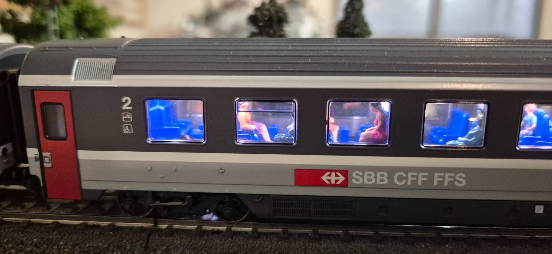 Märklin Modellini di ferrovie: Märklin SBB Schnellzug 5-teilig – Usato da Dübendorf venduto da Aki1965 5