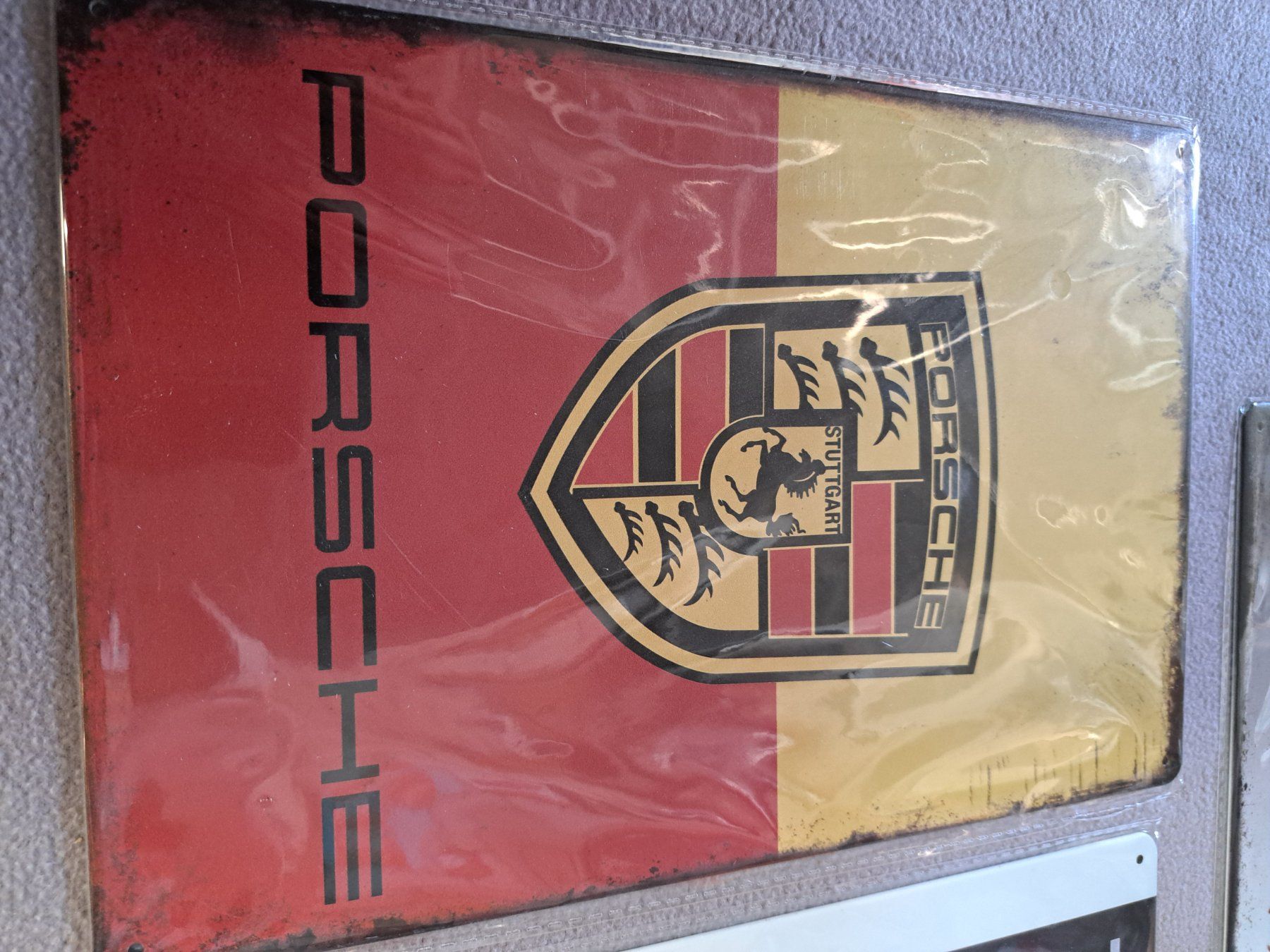 Insegne: 3 Stk. Blechschilder Porsche  neu – Nuovo (secondo la descrizione) da Widnau venduto da Senna7 1