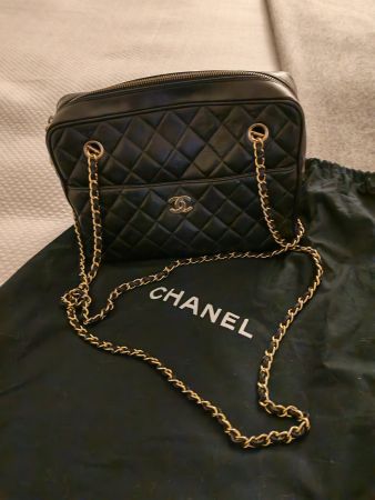 Sac Chanel Vintage cuir noir