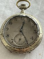 Ancienne Montre Gousset Argent E. Bourquin & Fils Genève 