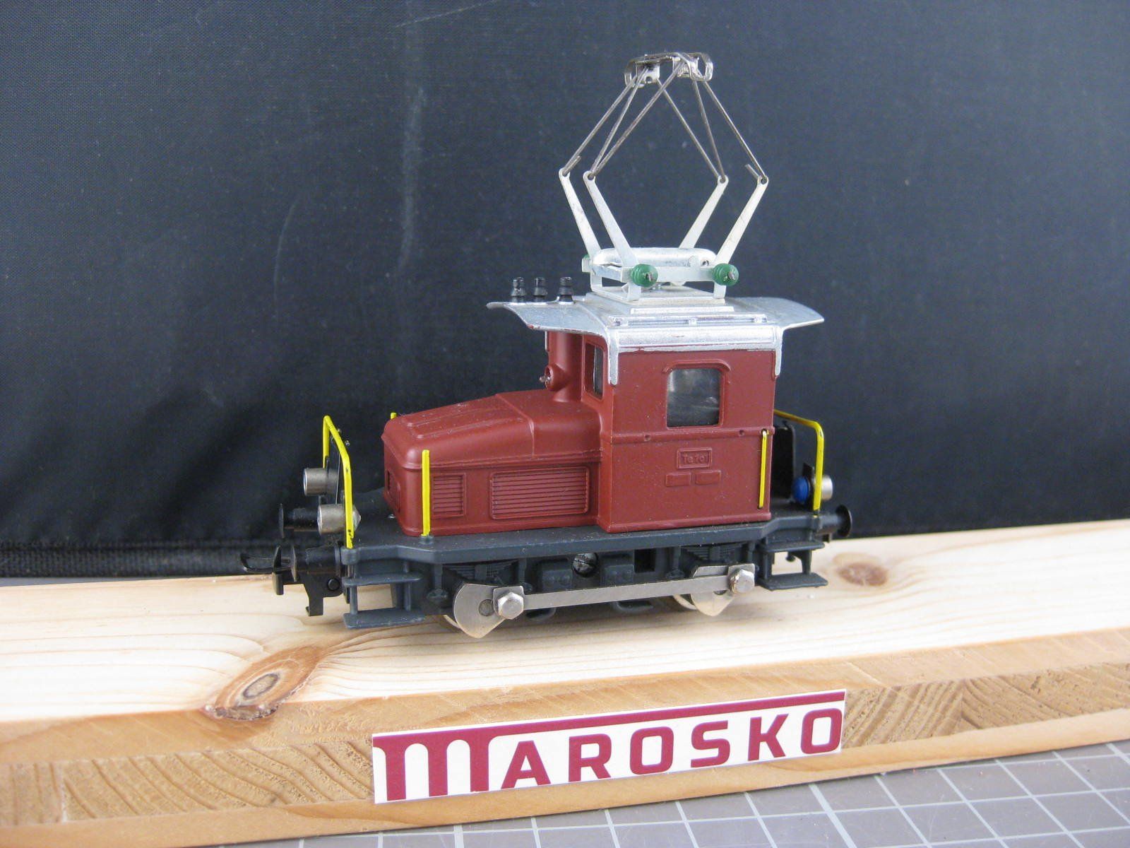 Hag Modellini di ferrovie: HAG SBB Rangiertraktor Te III, ohne OVP, . – Usato da Malters venduto da Marosko
