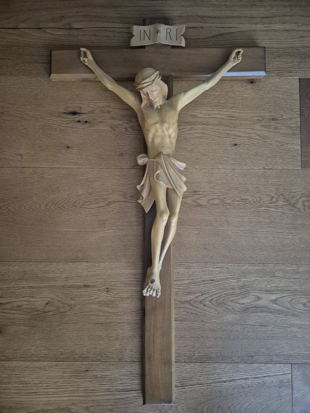 Statuette: Kruzifix Holz Jesus Christus Figur  – Usato da Frauenfeld venduto da Redlady2088