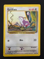 Pokémon Rattata (Rattfratz) #61 Base Set DE Vintage