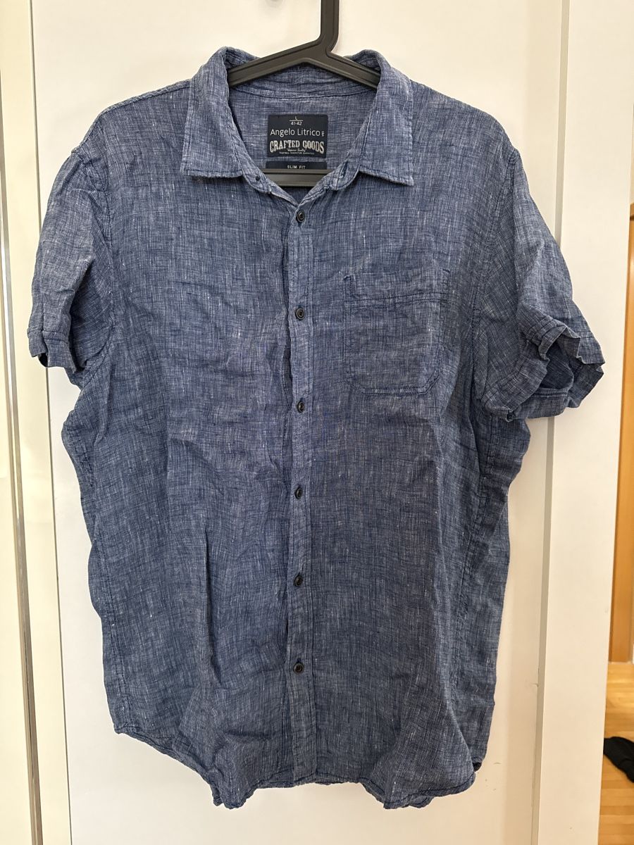 Camicie: Leinenhemd Gr.L slim fit – Usato da Winkel venduto da _OachKatzerl_