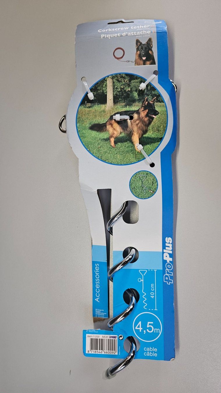 Leine & Halsband: ProPlus Anlegespirale mit Kabel Leine – Neu und originalverpackt aus Koppigen von Bracher_Mail-House 1