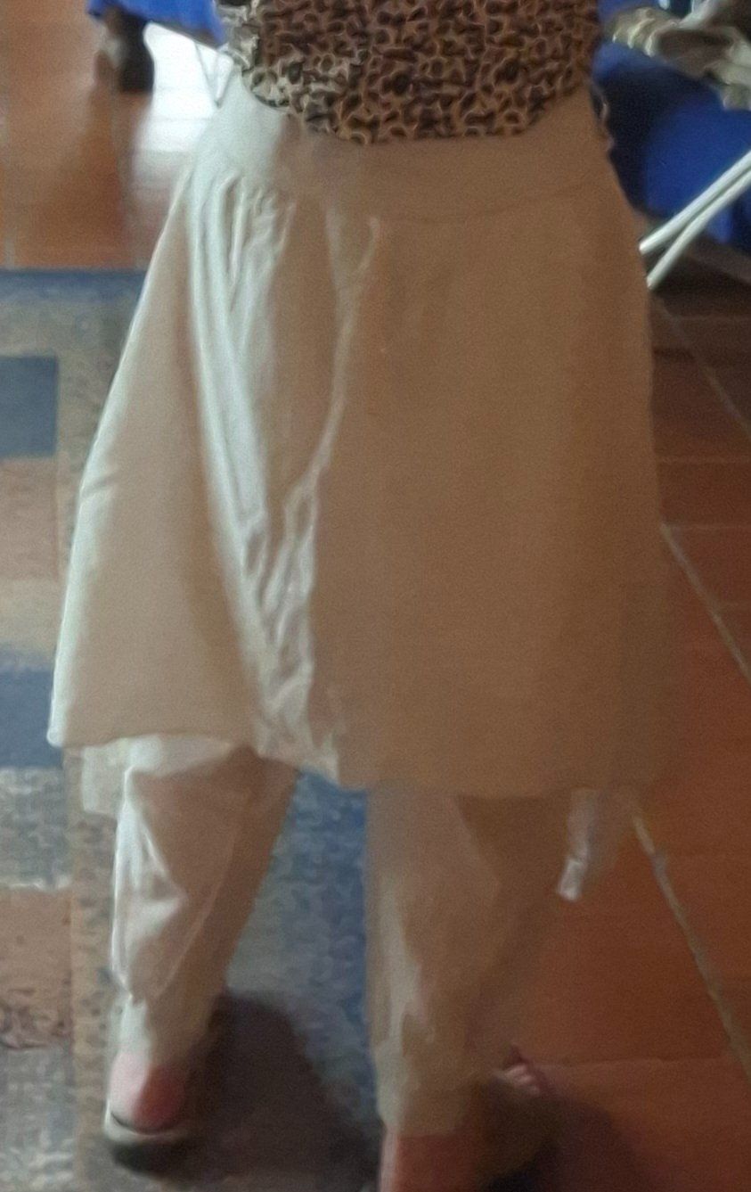 Pantalons: Haremhose Damen leichte Netzoptik – D'occasion à Plagne par Reticulum01 1