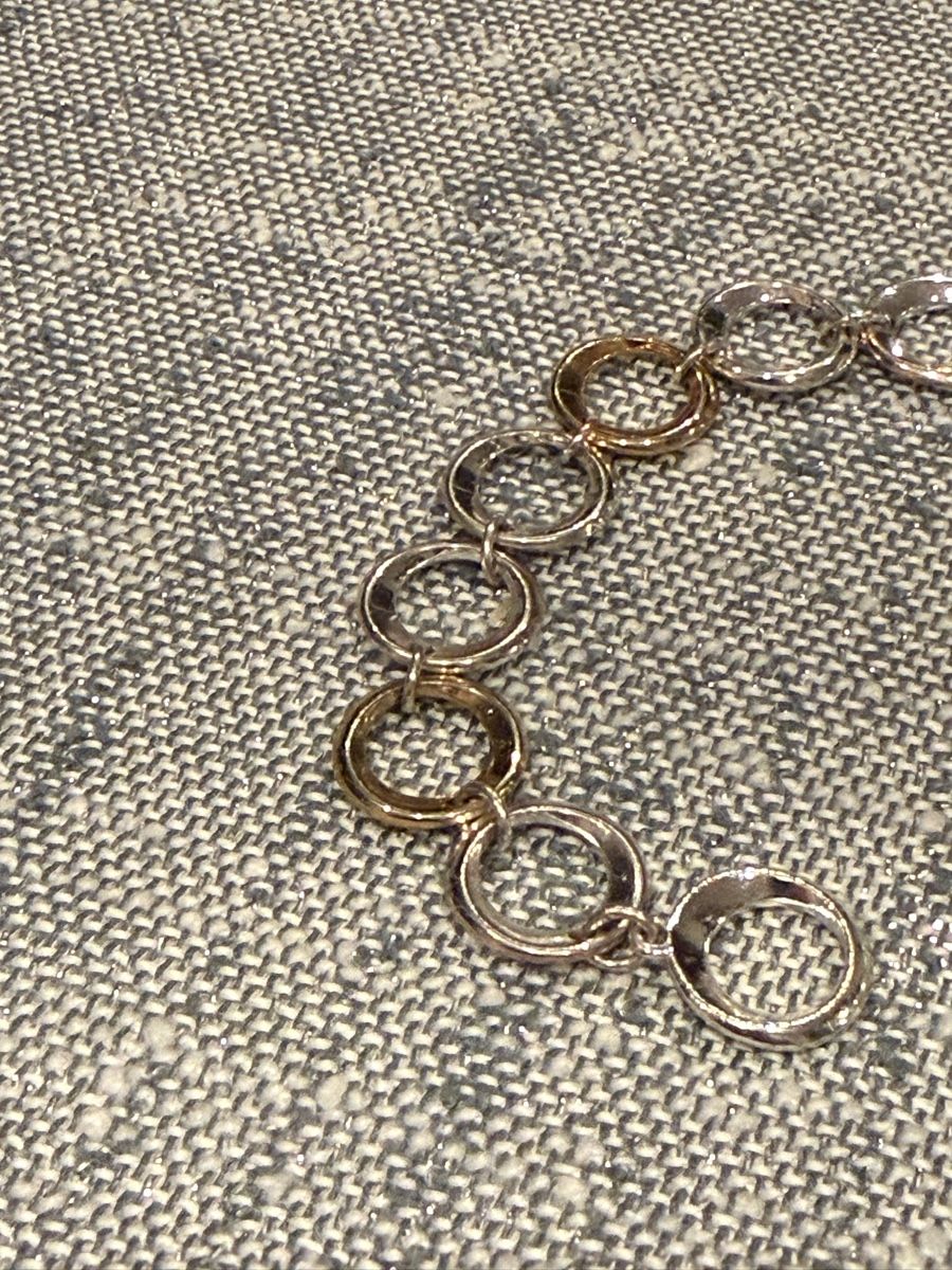 Bracciali & Braccialetti: Two-Tone Link Bracelet – Usato da Zürich venduto da salifali 2