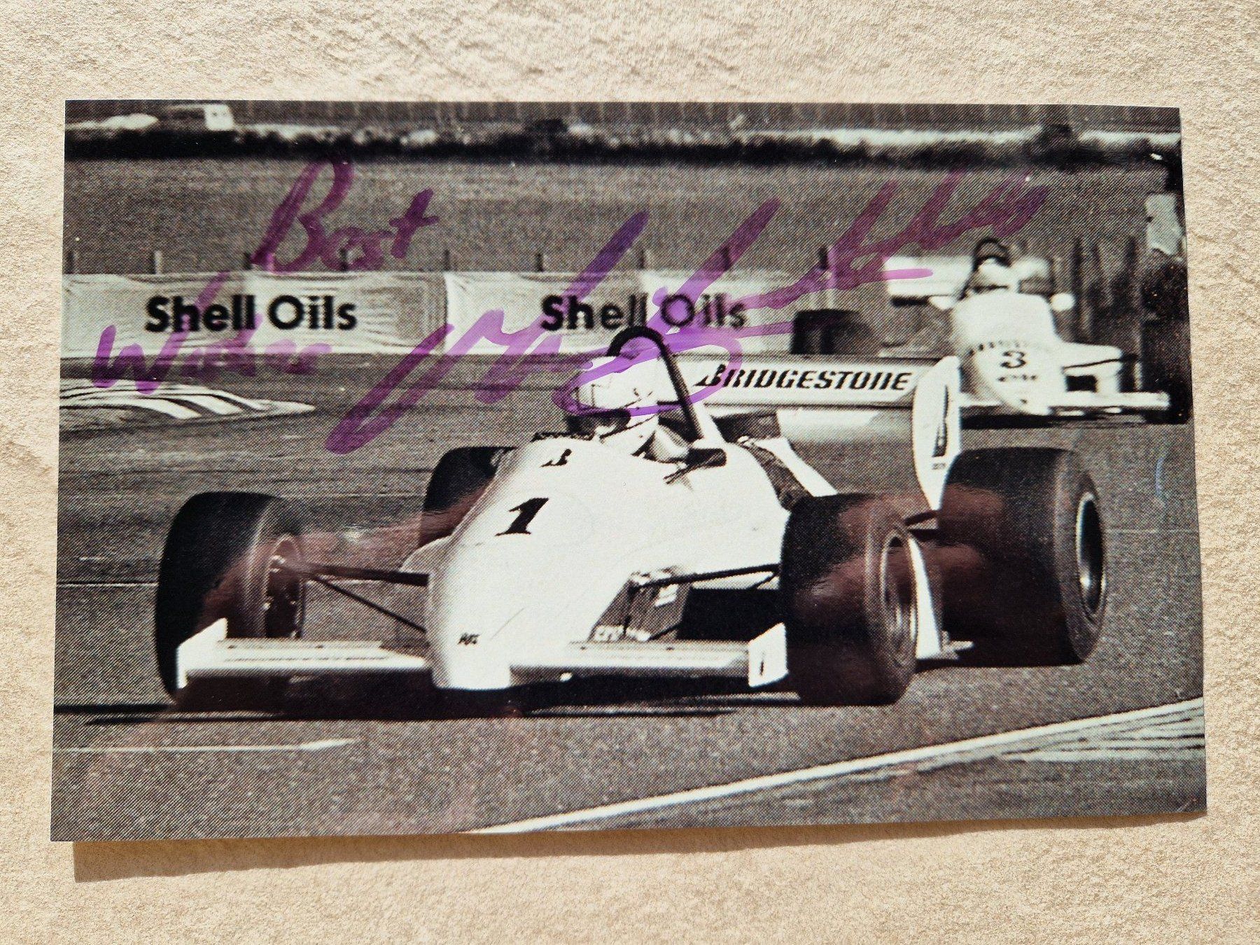 Autogramme: Mike Thackwell - Originalautogramm auf Foto – Gebraucht aus Rüegsauschachen von gemibe